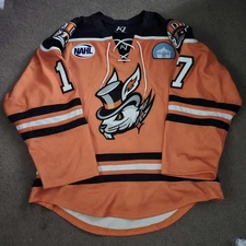 Danbury Hat Tricks NAHL Game Worn Used Hockey Jersey