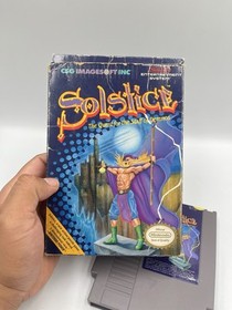 Solstice NES Nintendo With Original Box