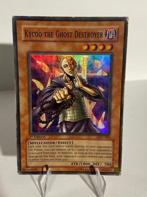 Kycoo the Ghost Destroyer - LON-062 - Super Rare - 1st Edition - HP