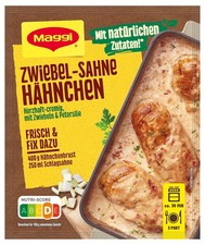 MAGGI Fix für Zwiebel-Sahne Hähnchen, Würzmischung, mit natürlichen Zutaten*