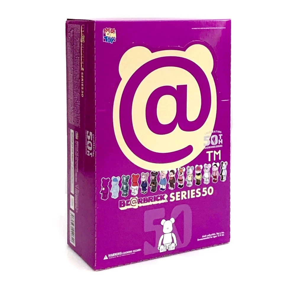 Juguete Medicom Bearbrick Be@rbrick Serie 50 Estuche de 24 piezas Japón Nuevo Precintado Foto 2 de 4