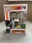 Funko Pop! Dragon Ball Perfect Cell #759 (Glow) 2020 ECCC Exclusive W/ Protector