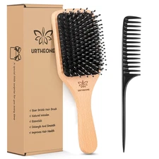 Hair Brush Boar Bristle Hairbrush for Thick Curly Thin Long Short Wet or Dry Hai
