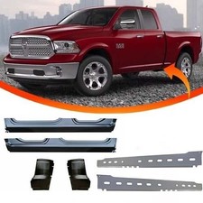 Oe Style Inner And Outer Rocker Panel Cab Corners Ram Quad Cab For 2009-18  6pcs