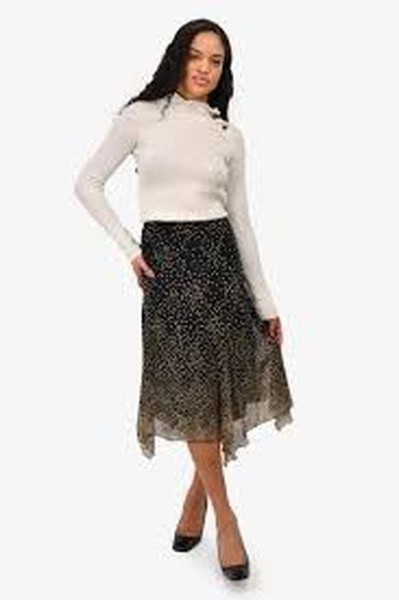 Women Max Mara Skirt Multicolor Silk L