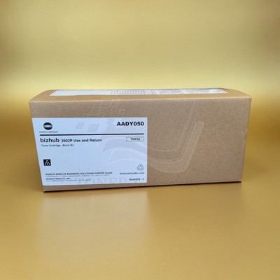 Original Konica Minolta TNP55 Schwarz Toner AADY050 Black bizhub 3602P 4402P NEU
