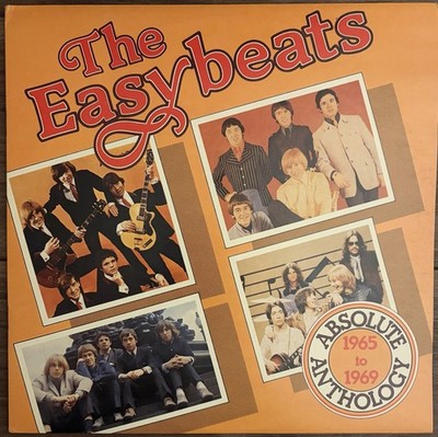The Easybeats Absolute Anthology 1965-1969 Double Vinyl LP VG+/VG Aus Import