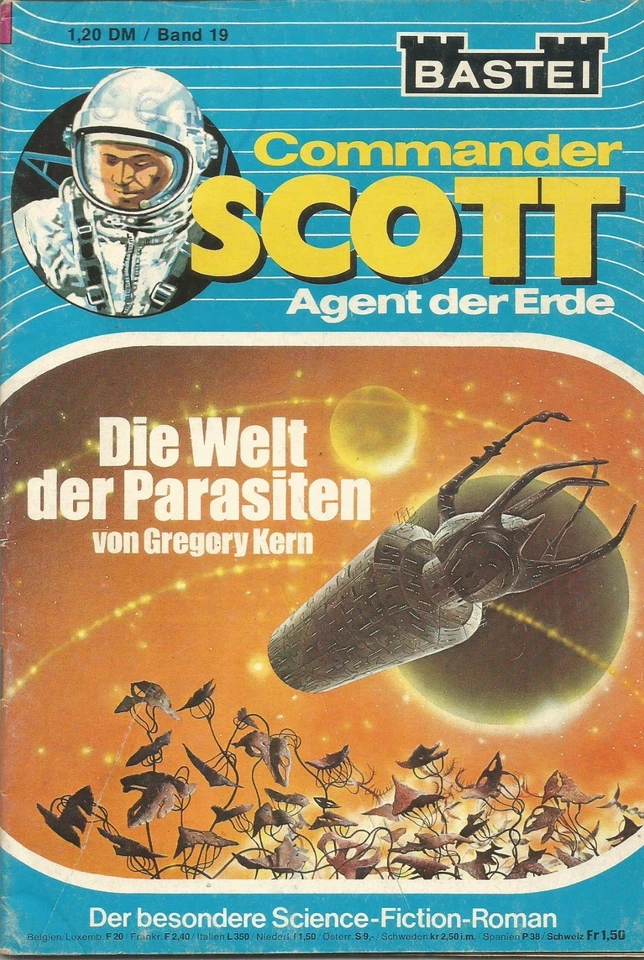 Bastei COMMANDER SCOTT Nr. 19 "Die Welt der Parasiten" Gregory Kern - Bild 1 von 1