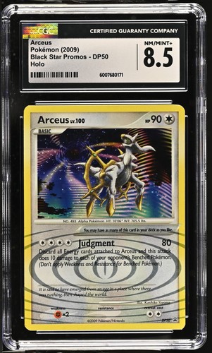 Arceus graded CGC 8.5 for sale on eBay