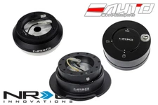 NRG Steering Wheel Short Hub 110H + Black Gen2.5 Quick Release BK + Lock LB