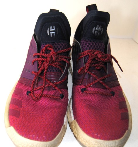 Adidas James Harden AH2124 Vol.2 Maroon Ignite Sneakers- Size 13 - Picture 9 of 9
