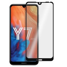 TEMPERED GLASS FILM FOR HUAWEI Y7 PRIME COMPLETE PROTECTION CURVED 9D
