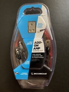 Scosche ADD-ON AMP WIRING KIT for SECOND AMPLIFIER TWISTED AUDIO CABLE