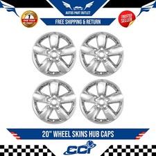 4 20 Wheel Skins Hub Caps 5 Spoke For Dodge Ram 1500 Truck Alloy Rim 2013-2024