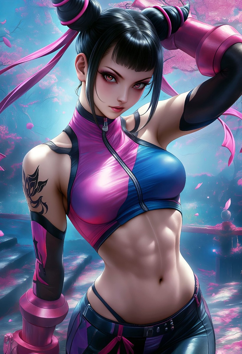 STANLEY LAU JURI Street Fighter 原画 Street Fighter Juri