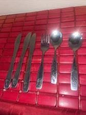 ANNOVA Kids Silverware 6 Pieces Children'S Safe Flatware Set Stainless Steel