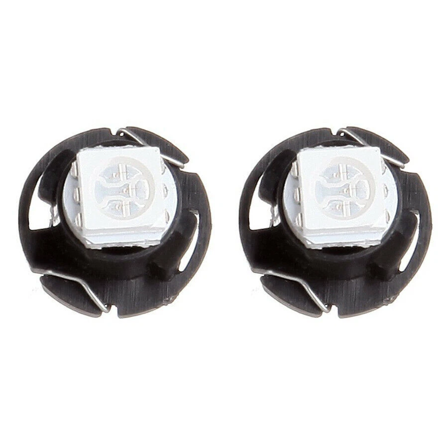 30pcs/lot T4.7 Wedge 5050-SMD Light Bulb Multi-color Car Panel Gauges Lamp Light - Image 2 of 4