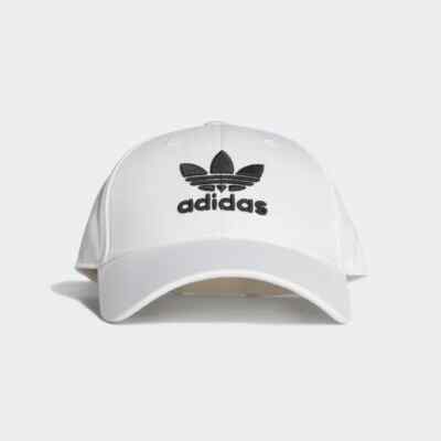 ADIDAS SCHIRMMÜTZE MÜTZE WEISS FJ2544 3 STRIPES CAP ORIGINAL NEU