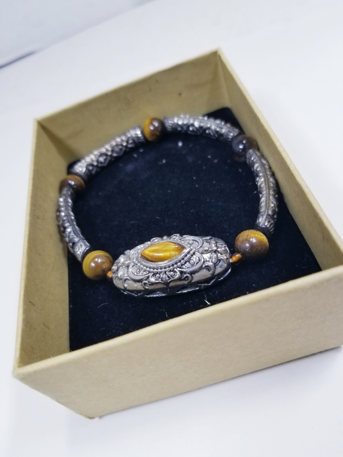 canyon sky Stackable bracelets - tigers eye - image 3