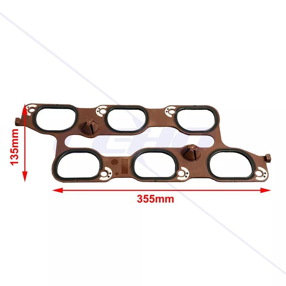 Junta de colector de admisión de motor para Chevrolet Equinox GMC Terrain 2010-2017 Foto 3 de 4