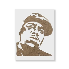 Notorious Big Stencil - Durable & Reusable Mylar Stencils