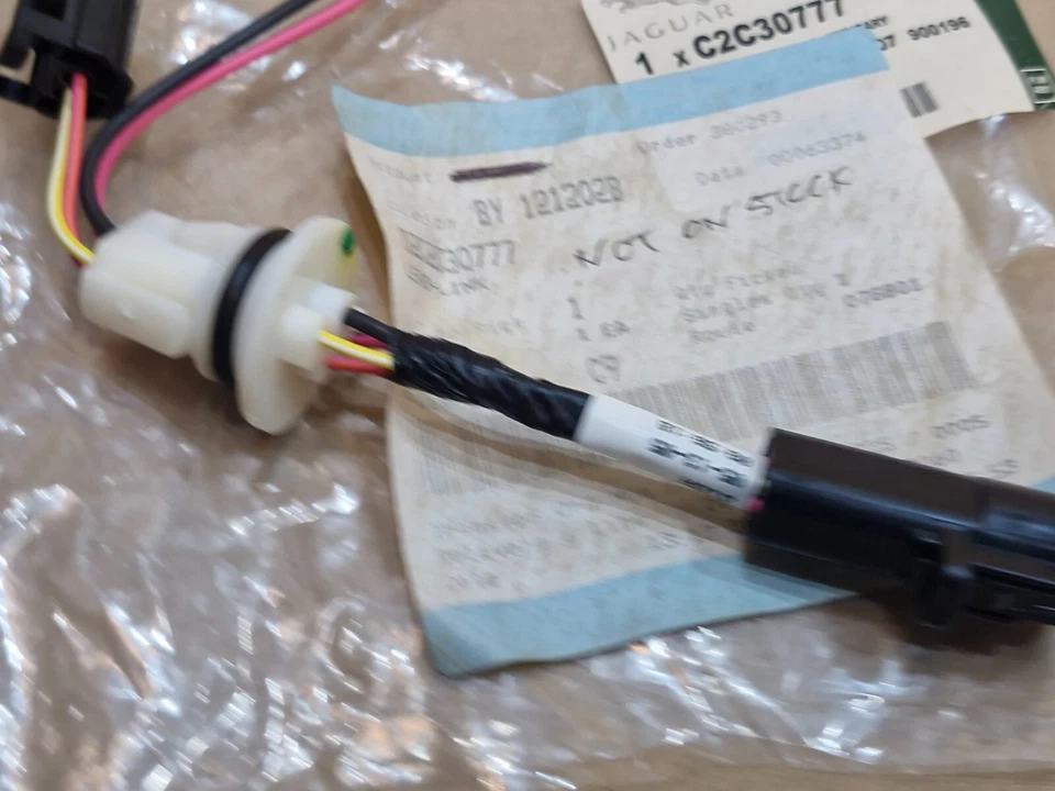 Jaguar S-Type Fuel Pump Link Lead 1999-2008 Classic C2C30777 Genuine NEW OEM - Image 4 of 4