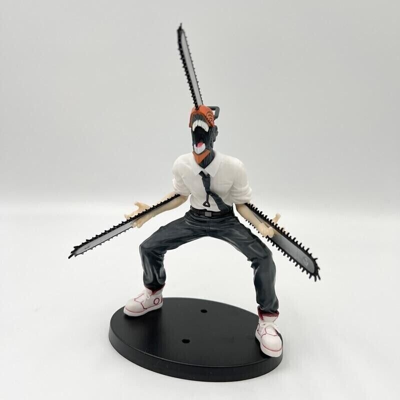 Chainsaw Man Pochita Denji Action Figure Pvc Helmet Static Figure