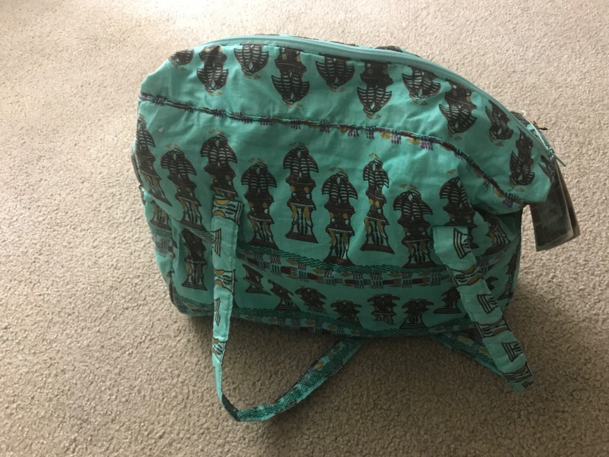 New Gorgeous Babies Alley Diaper Bag Fabric Printed Produced in Senegal Africa