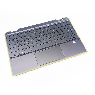 New For HP Spectre X360 13-AW Palmrest w/Backlit Keyboard Touchpad L73748-001 US