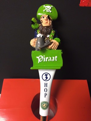 BEER TAP HANDLE PIRAAT TRIPLE HOP BELGIAN ALE