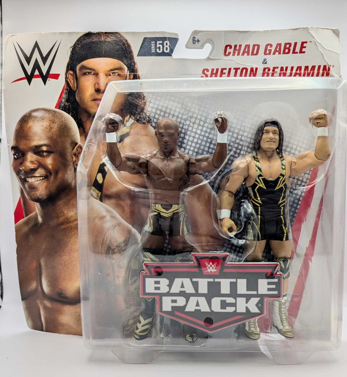 WWE Chad Gable & Shelton Benjamin Series 58 (2018) Mattel Battle Pack Figure Set