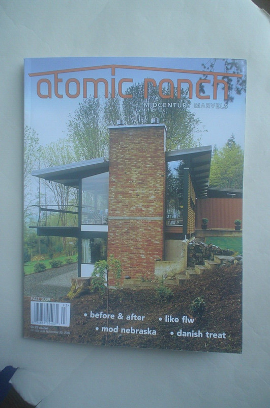 ATOMIC RANCH, Fall 2009. 1950s, 1960s Architecture, Furniture + SAARINEN Chairs