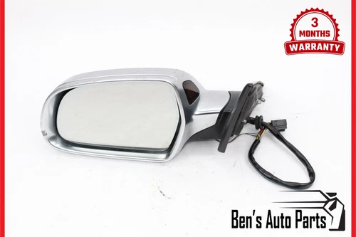 2008-2014 AUDI A5 S5 COUPE FRONT LEFT DRIVER SIDE DOOR MIRROR ALUMINUM OEM