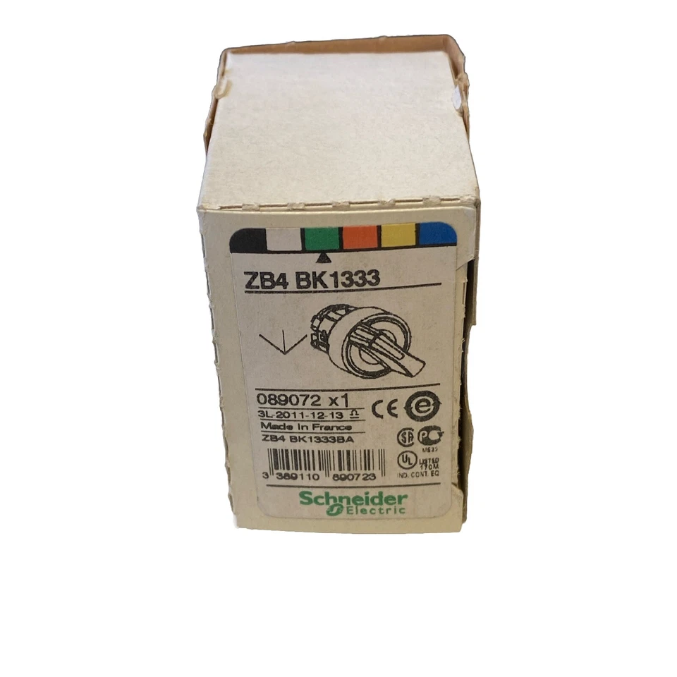 Schneider Electric ZB4BK1333 Élément avant pour sélecteur (Ø) 22 mm chrome, vert - Photo 2/2