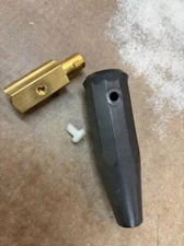 Dinse Flow Through Tig Torch adaptor 50 Dinse  WP9  WP17 Twistlock