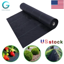 Membrane 4FTx250FT Landscape Weed Control Fabric Ground Cover Barrier Block USA