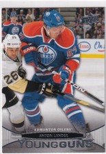 11/12 UD SERIES 1 ANTON LANDER YOUNG GUNS RC SP ROOKIE #215