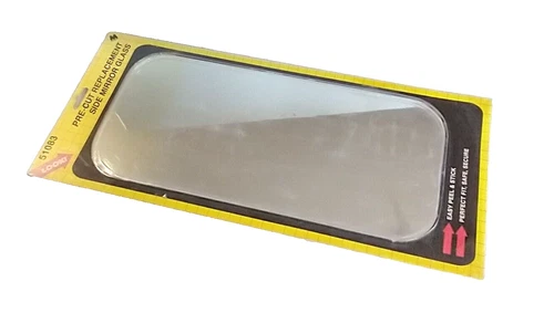 Pre-Cut Replacement Side Mirror Glass Right or Left 15.5" x 7" DORMAN 51083
