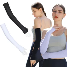 Outdoor Sports Cooling Arm Sleeves Cover UV Protection Stretchy for Men Women