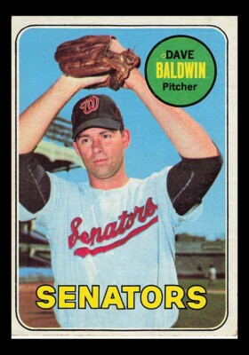 1969 Topps - #132 Dave Baldwin-Read Condition