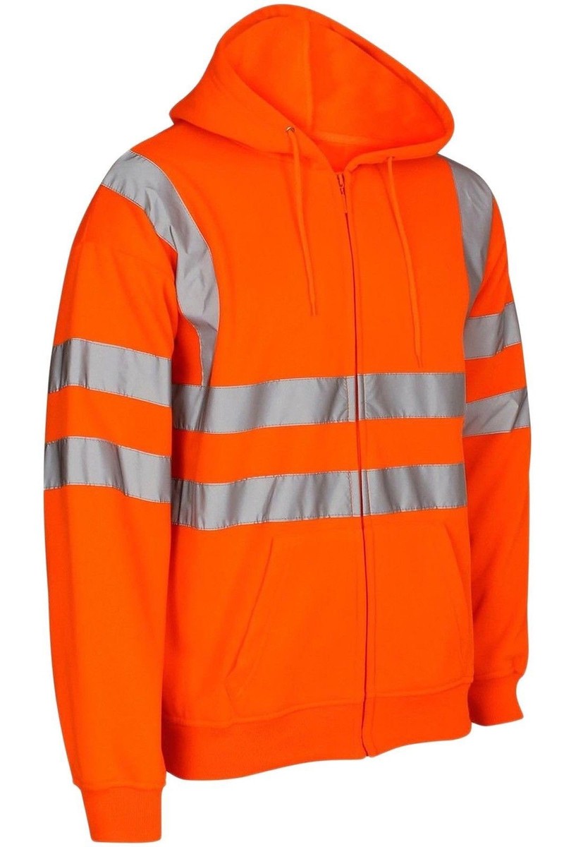 Felpa Con Cappuccio Riflettente Ad Alta Visibilità - Yoweshop - Foto 13