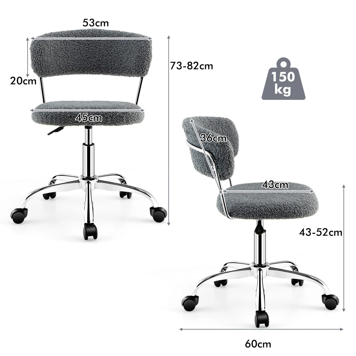Sherpa desk chair deals