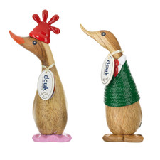 DCUK Aardman Wallace and Gromit Wooden Ducklings Choice of Design Novelty Decor