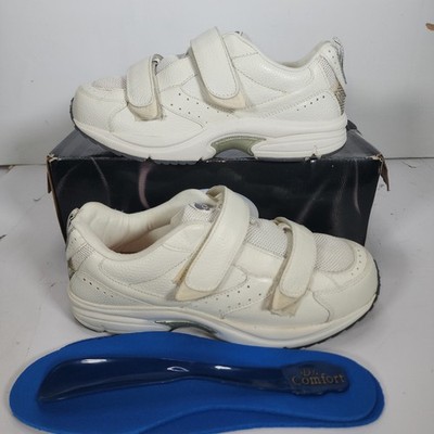 Winner X-Depth 7740 Men's 12 M White Athletic Shoes Diabetic Hook & Loop New