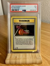 Plus Power PSA-5 1st Edition shadowless Base Set Pokémon English TCG