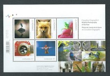 Canada # 2388 Souv. Sheet of 5 MNH - Wildlife Photography