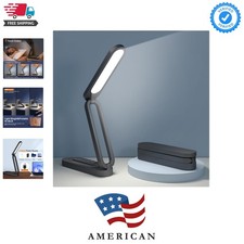 LED Desk Lamp for Office Home  Battery Operated Lamp Rechargeable Lamp Folda...