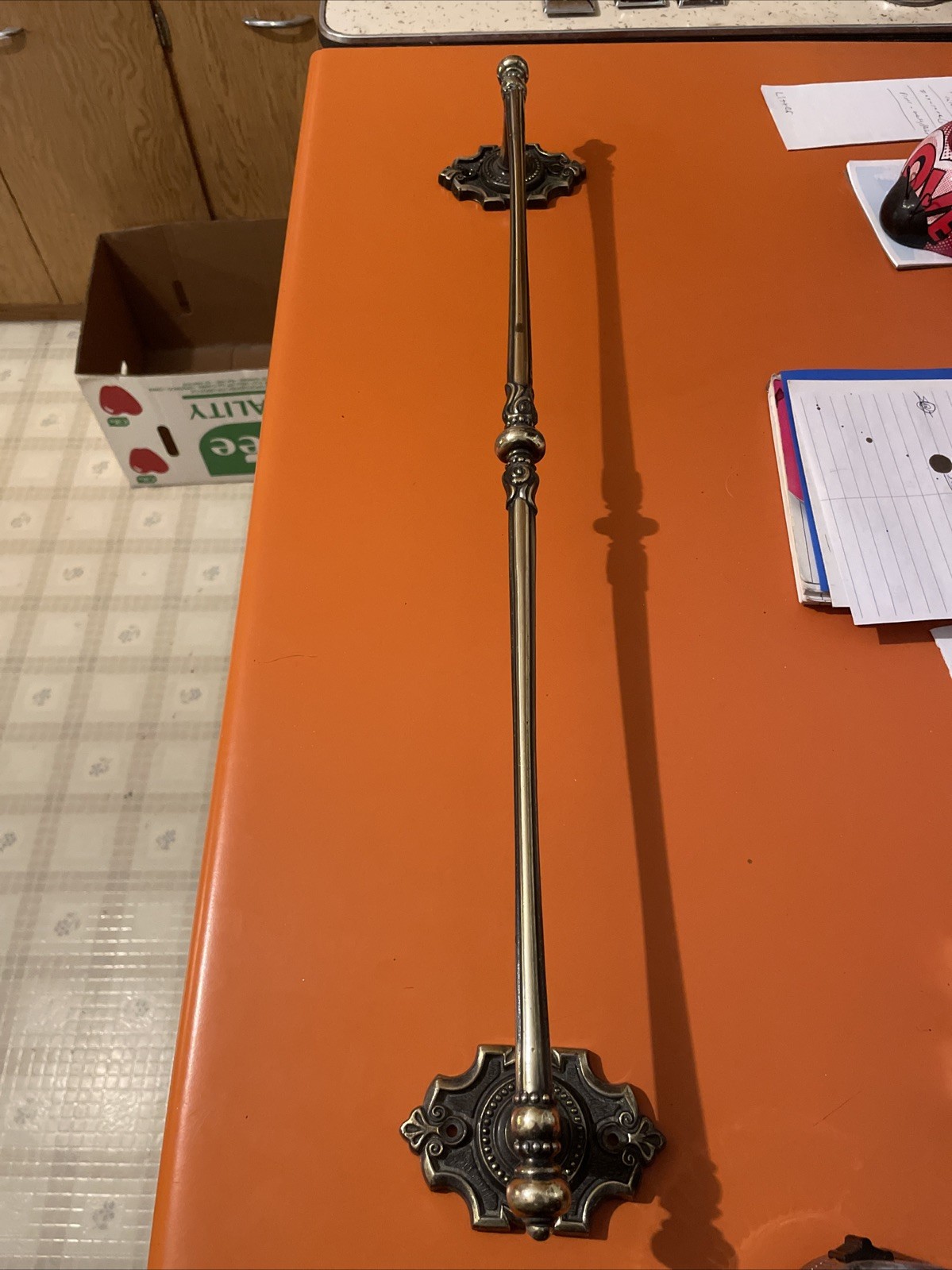 Bar Holder Brass Tone Amerock 26&rdquo;