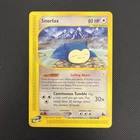 Pokemon TCG Skyridge Snorlax E Series Non-Holo Card 100/144 2003 Vintage