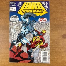 War Machine #8 Marvel 1994 VF Iron Man Mandarin